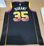 NBA 35 Durant SUNS noir 2022-23 Statement Edition Maillot imprimé